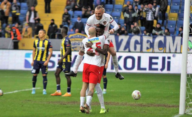 Spor Toto Süper Lig: Mke Ankaragücü: 0 - Gaziantep Fk: 2 (Maç Sonucu)