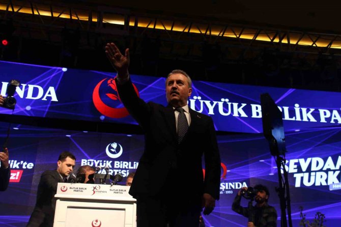 Bbp Genel Başkanı Destici: "Adayımız Cumhurbaşkanımız Recep Tayyip Erdoğan’dır"