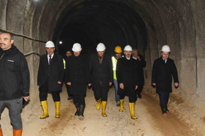Çat Barajı Sulama Tüneli’nde Sona Gelindi