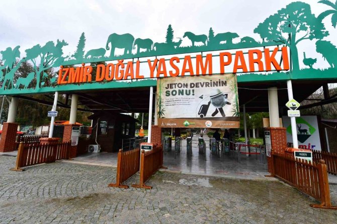 İ̇zmir Doğal Yaşam Parkı’nda Jetonla Giriş Dönemi Bitiyor