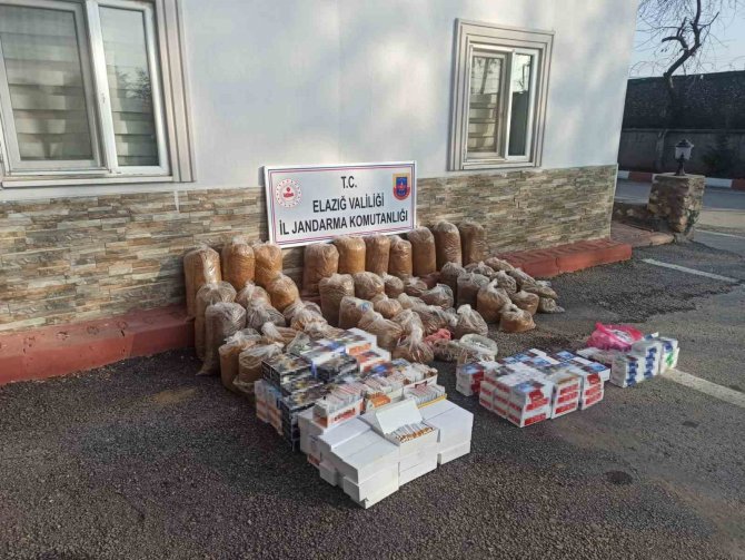 Elazığ’da Jandarma, Kaçakçılara Geçit Vermiyor