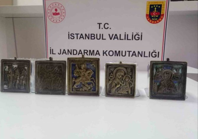 Jandarmadan Tarihi Eser Operasyonu