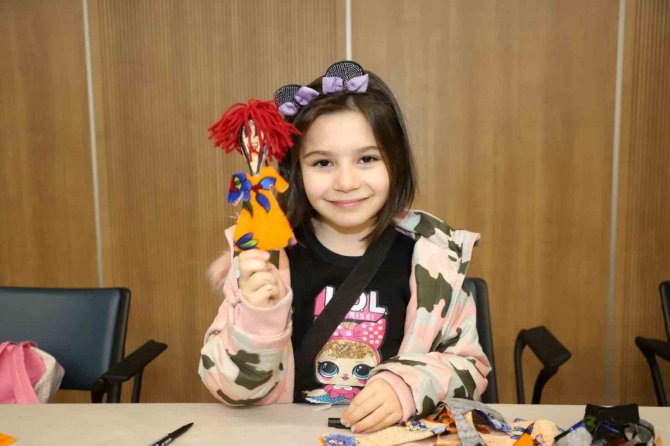 20 Bin Çocuk Sanat Ve Eğlence Atölyelerinde Tatil Keyfi Yaşadı