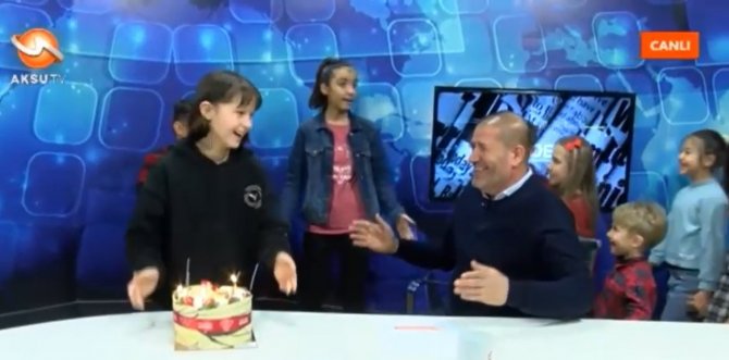 Şehit Ve Gazi Çocuklarından Kervancıoğlu’na Doğum Günü Sürprizi