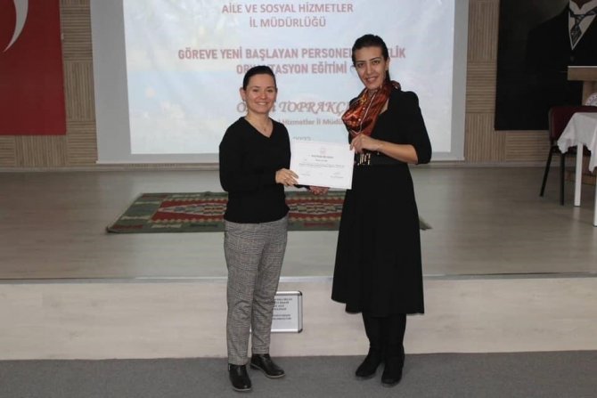 Aile Ve Sosyal Hizmetler’de Oryantasyon Eğitimleri Tamamlandı