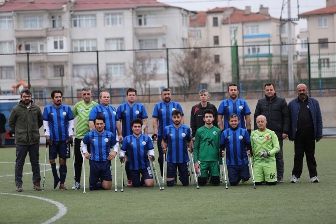 Kocasinan Belediyesi’nin Ampute Futbol Takımı’nda Hedef Şampiyonluk