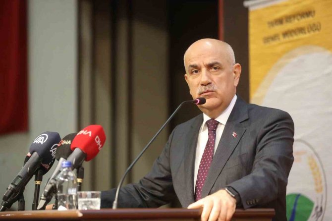 Tarım Ve Orman Bakanı Kirişci’den Su Konusunda Uyarı