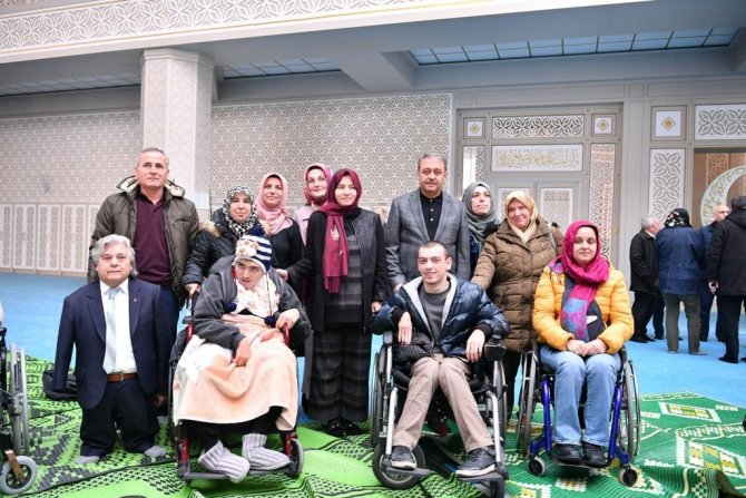 Engelsiz Cami Programında ’Gönüller Buluştu’