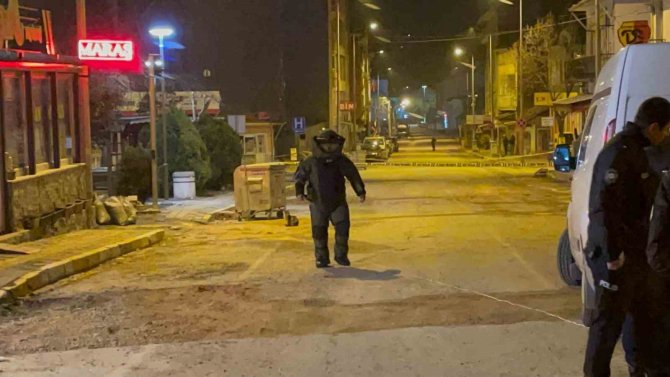 Fünye İle İmha Edilen Çantadan Turşu Bidonu Çıktı