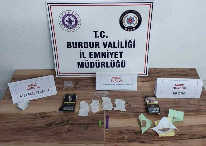 Burdur Emniyetinden 10 Günde 14 Uyuşturucu Operasyonu