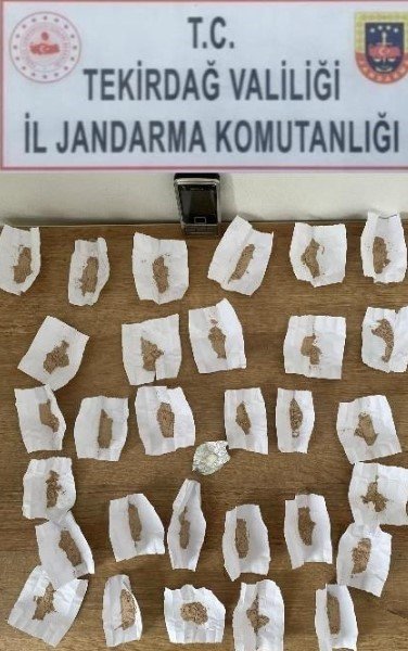 Tekirdağ’da Jandarma Uyuşturucuya Geçit Vermedi: 5 Gözaltı