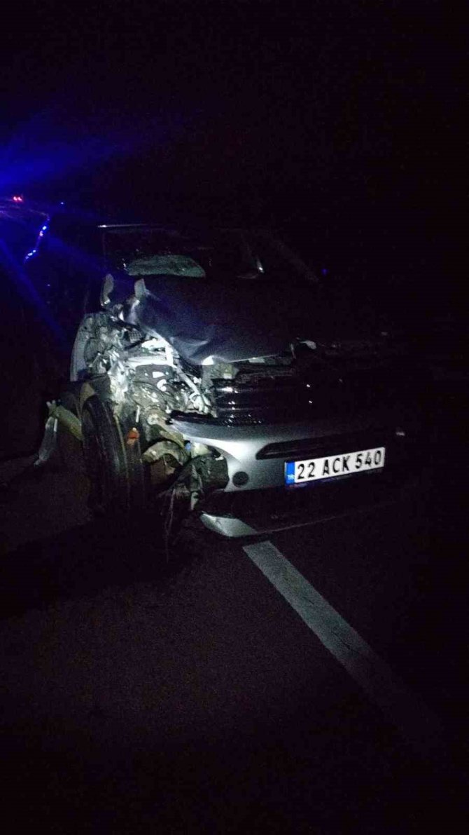 Keşan’da Feci Kaza: 2 Ölü