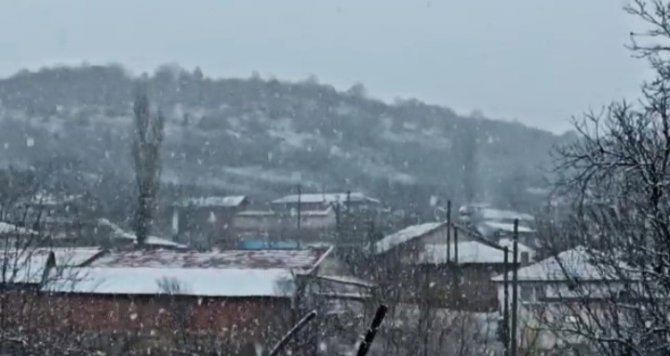 Özlenen Kar Yurda Giriş Yaptı: Edirne Kısa Sürede Beyaza Büründü