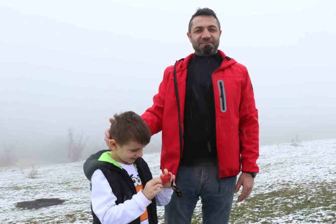 Sakarya’da Kar Yağışı