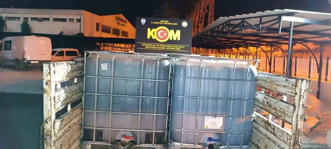 Mersin’de 5 Bin 450 Litre Kaçak Akaryakıt Ele Geçirildi