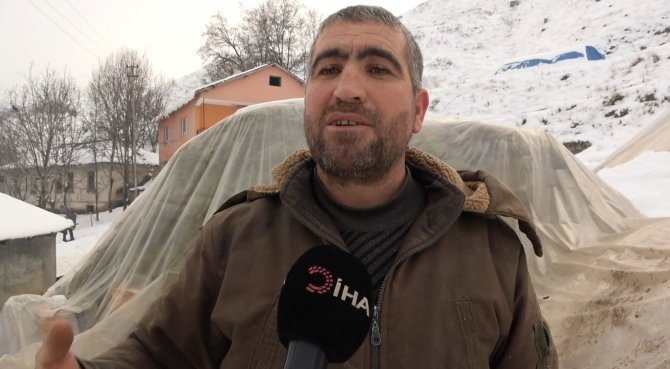 Kar Çiftçinin Umudunu Yeşertti