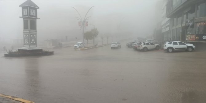 Kar Ve Sis Şırnak’ı Etkisi Altına Aldı, Bazı Köylerde Ulaşımda Aksamalar Yaşandı