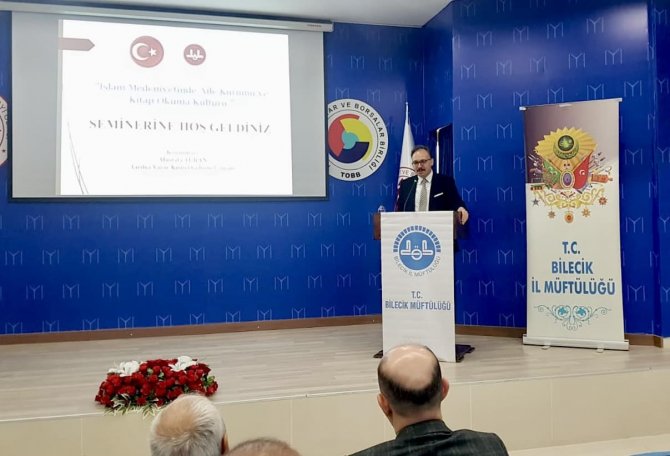 Bilecik’te ’İ̇slam Medeniyetinde Aile Kurumu Ve Okuma Kültürü’ Semineri Düzenlendi