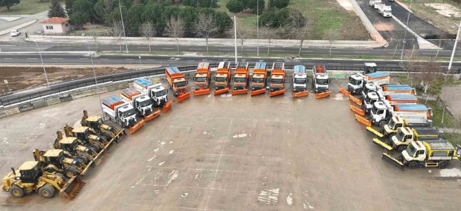 Bursa Büyükşehir’de Kar Hazırlıkları Tamam