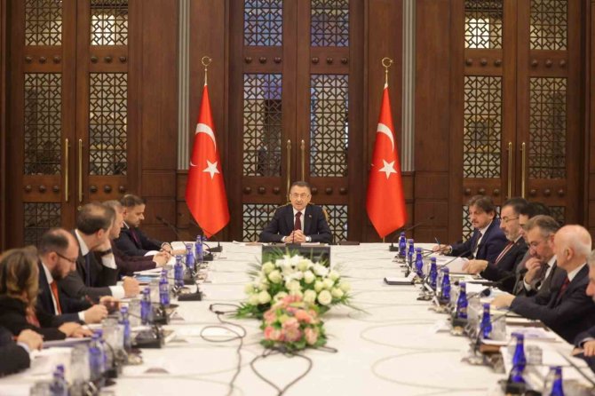 Dijital Türkiye Toplantısı Cumhurbaşkanı Yardımcısı Fuat Oktay’ın Başkanlığında Gerçekleşti