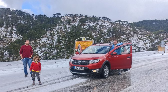 Karın Keyfi Tuzlabeli Geçidinde Yaşandı