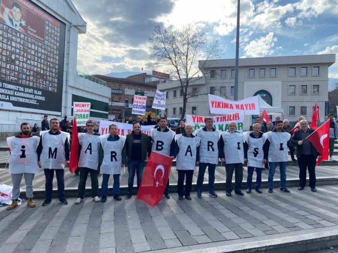 İ̇mar Barışı Mağdurları Platformu: “Yıkım Değil, Barış İstiyoruz”