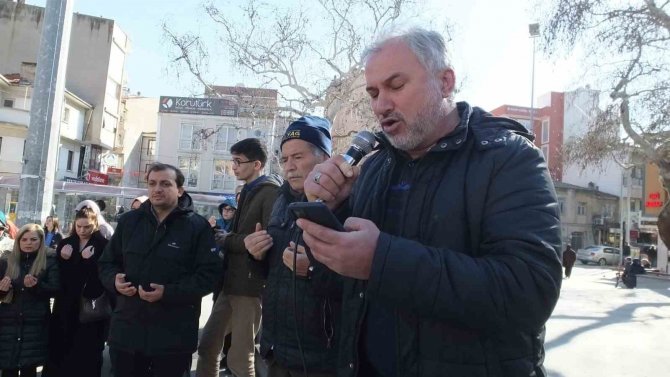 İ̇sveç’te Kur’an Yakılmasına Burhaniye’den Tepki