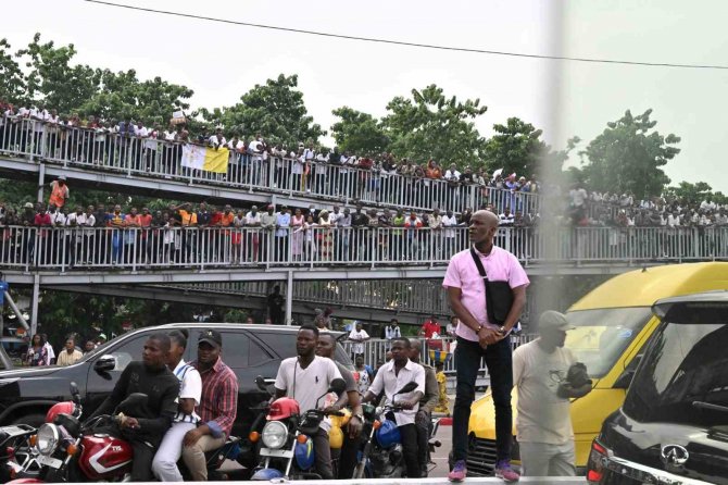 Kongo Demokratik Cumhuriyeti’ne 1985’ten Bu Yana İlk Papa Ziyareti