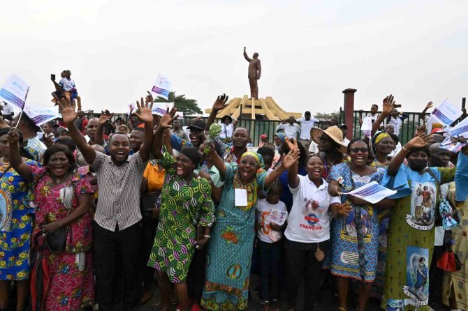 Kongo Demokratik Cumhuriyeti’ne 1985’ten Bu Yana İlk Papa Ziyareti