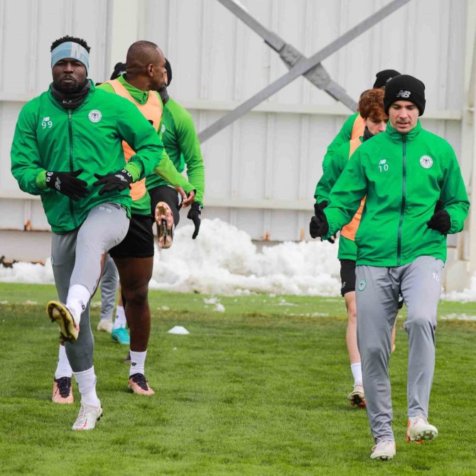 Konyaspor’da İ̇stanbulspor Maçı Hazırlıkları Devam Ediyor