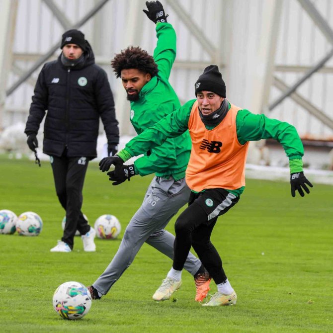 Konyaspor’da İ̇stanbulspor Maçı Hazırlıkları Devam Ediyor