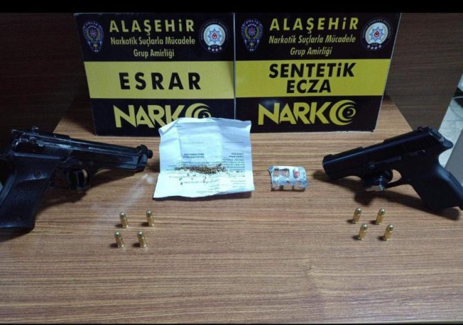 Manisa Emniyetinden 3 İlçede Uyuşturucu Operasyonu