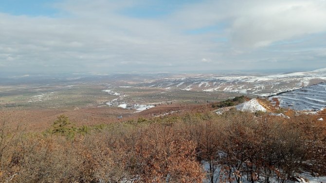 Karaçam’dan Seyrine Doyumsuz Kar Manzaraları