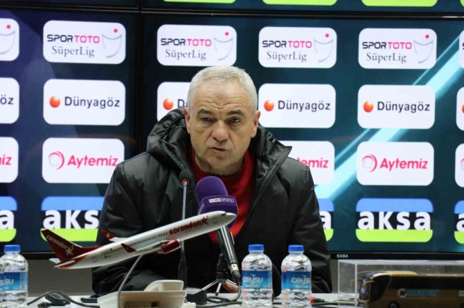 Rıza Çalımbay: “İ̇nşallah Daha İyi Duruma Geleceğiz"