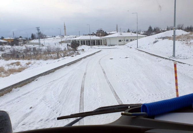 Yenimahalle’de Kar Mesaisi