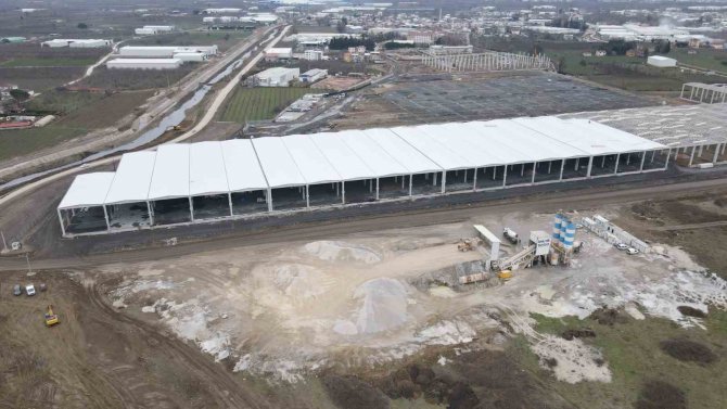 Yıldırım Lojistik Merkezi’nde Yol Yarılandı