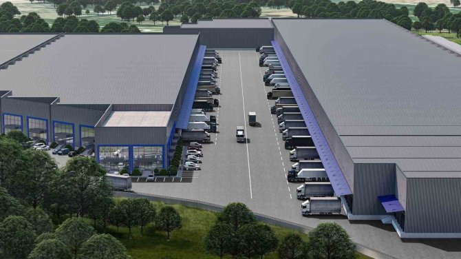 Yıldırım Lojistik Merkezi’nde Yol Yarılandı