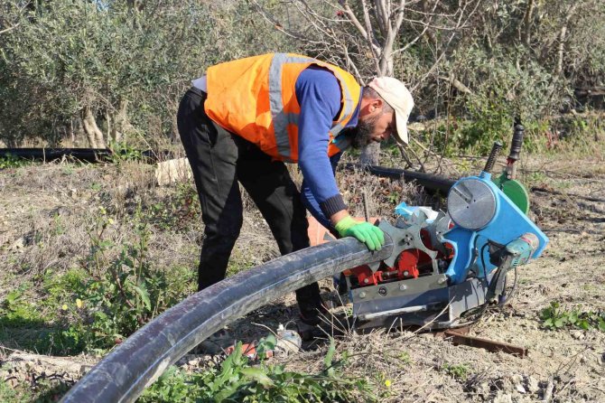 Serik, Şatırlı Mahallesi’nin Yeni İçme Suyu Hattı Tamamlandı
