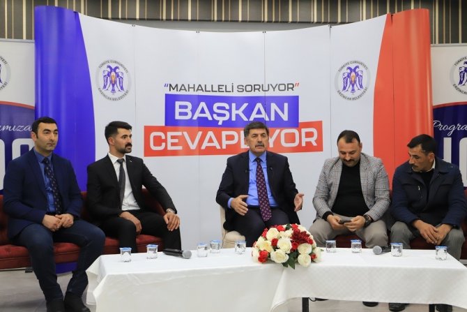 Başkan Aksun, Yalnızbağ Yerleşkesinde Mahalle Sakinleri İle Bir Araya Geldi