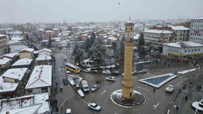 Çorum Belediyesi’nde Kar Mesaisi