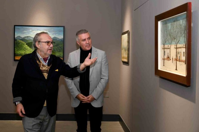 Ressam Gökçebağ’ın ’Geçmiş Uzun Sürer’ İsimli Resim Sergisi Ada Modern’de Açıldı