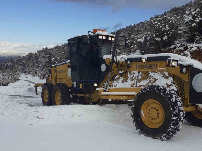 Denizli’de Kar Manzaraları
