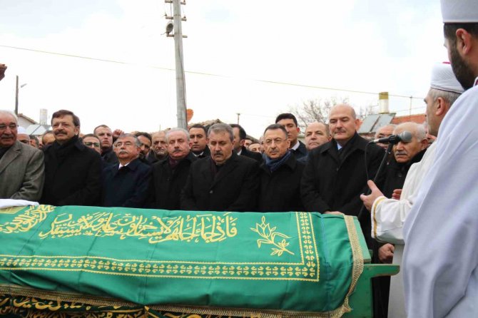 Bbp Genel Başkanı Destici’nin Babası Son Yolculuğuna Uğurlandı