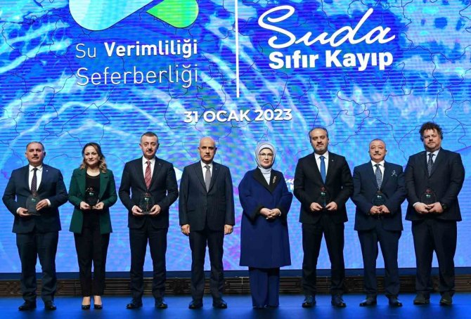 Bursa Su Verimliliğinde Zirvede...ödülü Emine Erdoğan Verdi