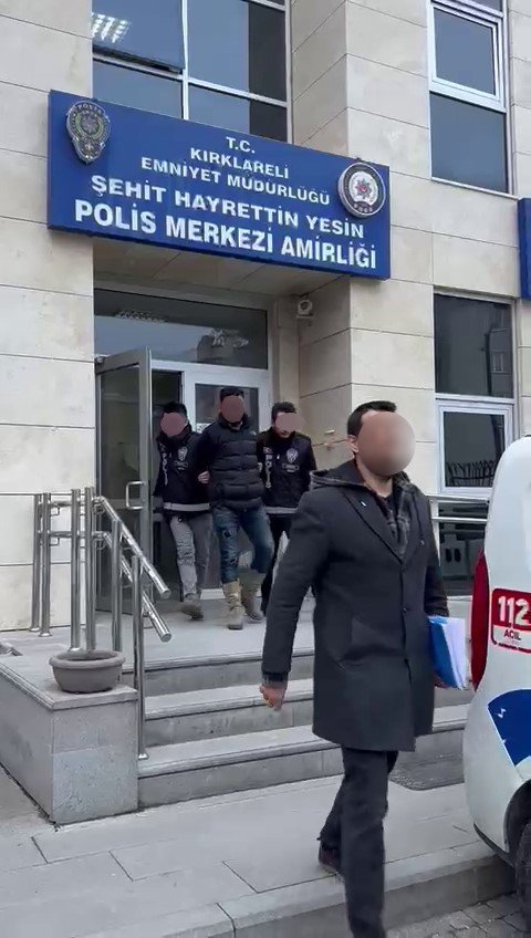 Kırklareli’de Silahlı Kavga: 1 Yaralı, 2 Tutuklu