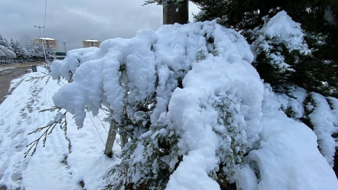 Beklenen Kar İ̇zmit’in Yüksek Kesimlerine Düştü