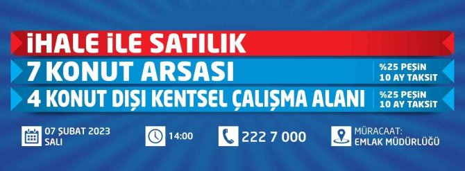 Kocasinan’dan Yüzde 25 Peşin, 10 Ay Taksitli Yılın İlk Büyük Fırsatı