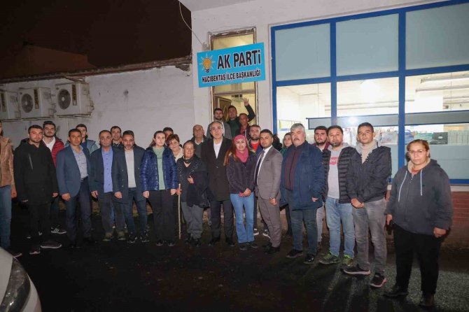 Başkan Savran; Ak Parti Hacıbektaş İlçe Yönetim Kurulu Toplantısına Katıldı