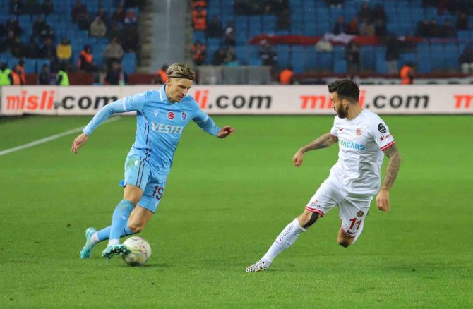 Spor Toto Süper Lig: Trabzonspor: 2 - Fta Antalyaspor: 0 (Maç Sonucu)