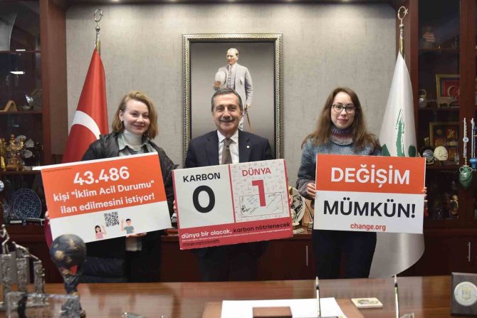 Başkan Ataç’tan Karbon:0-dünya:1 Kampanyası’na Destek